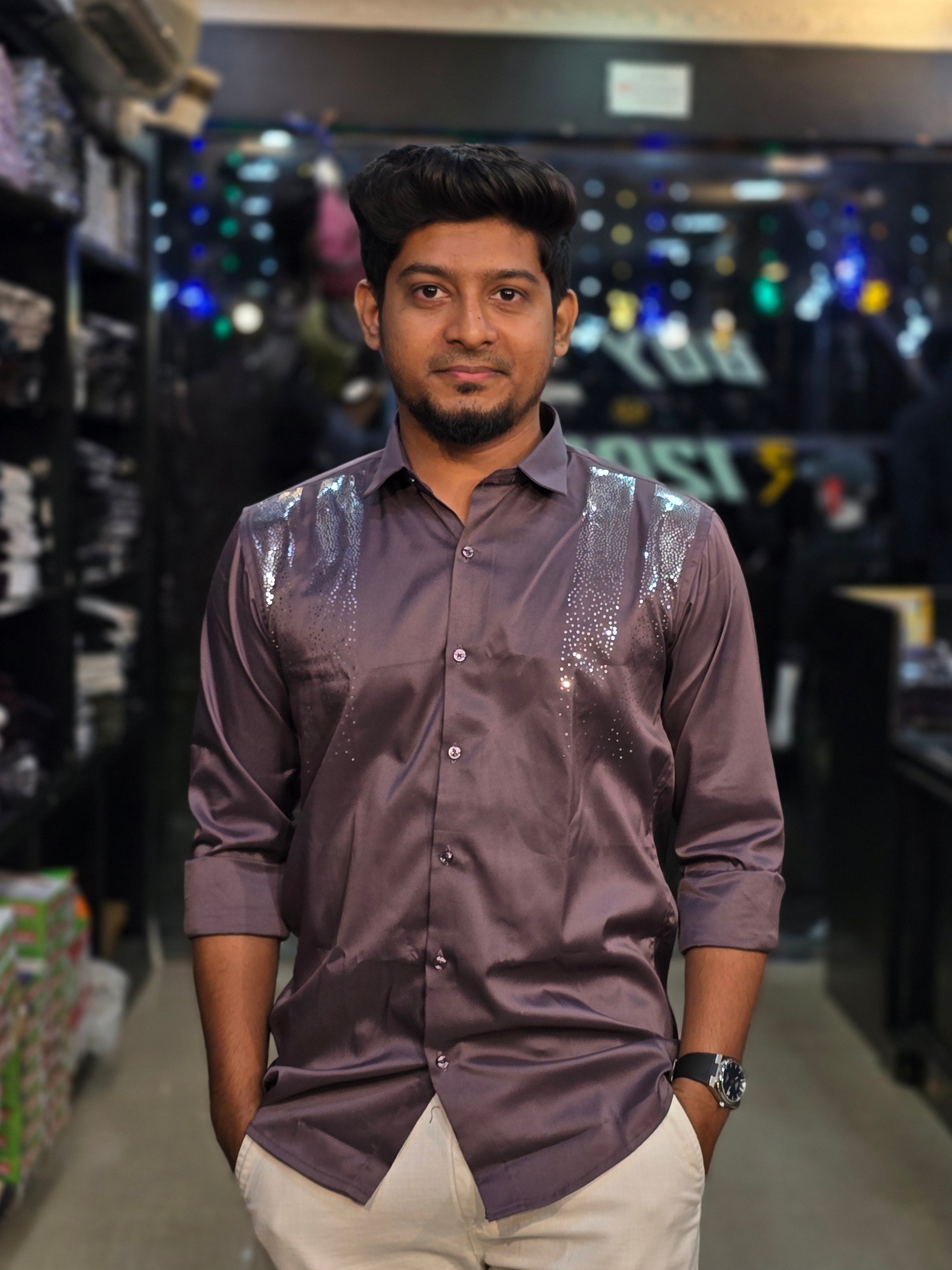 Stone Shirt 4 - Mauve Pink
