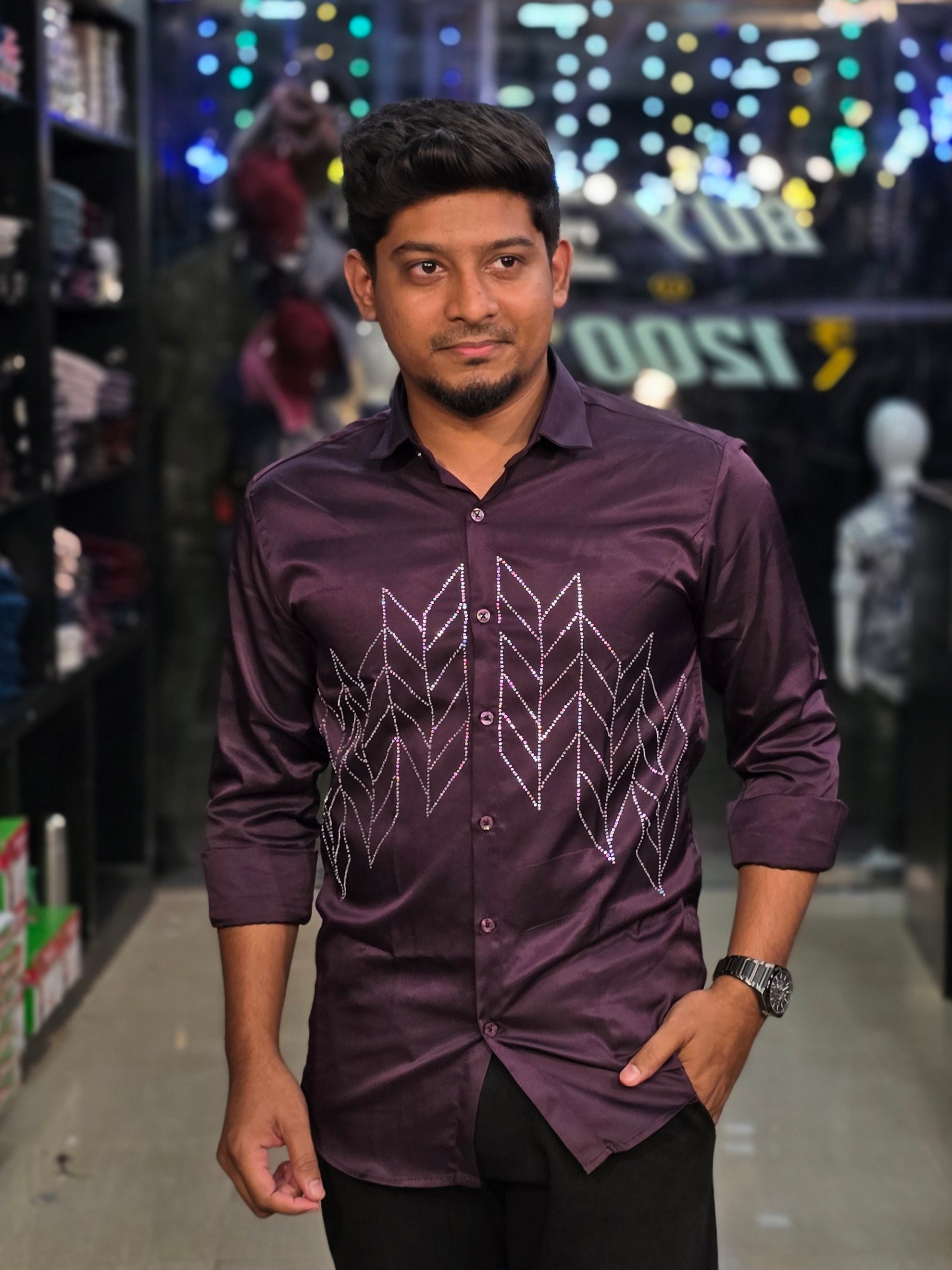 Stone Shirt 6 - Purple