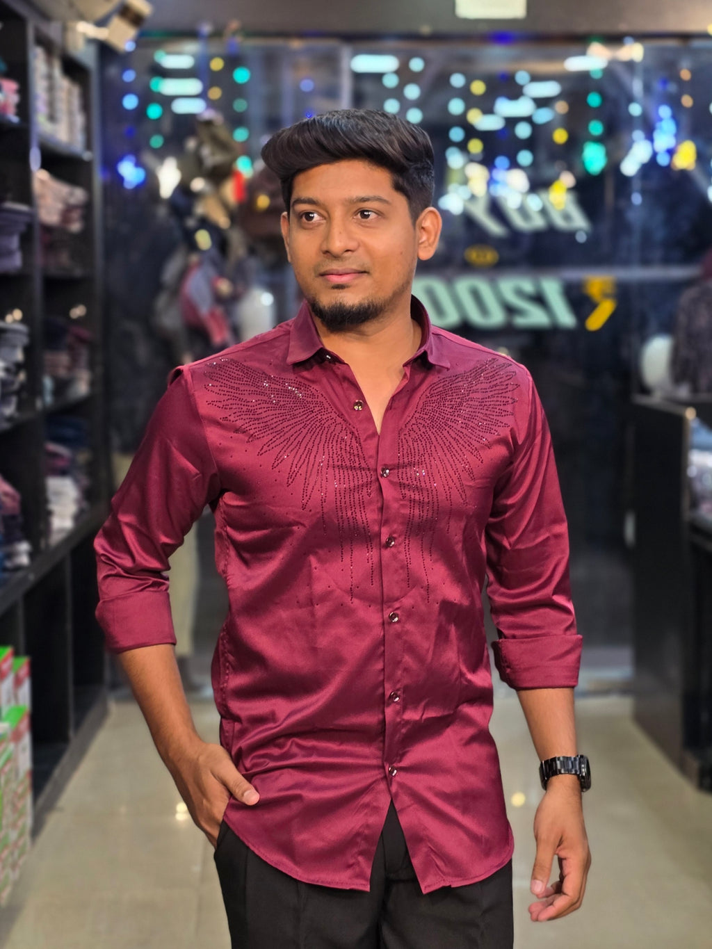 Wing Stone Shirt 7 - Red