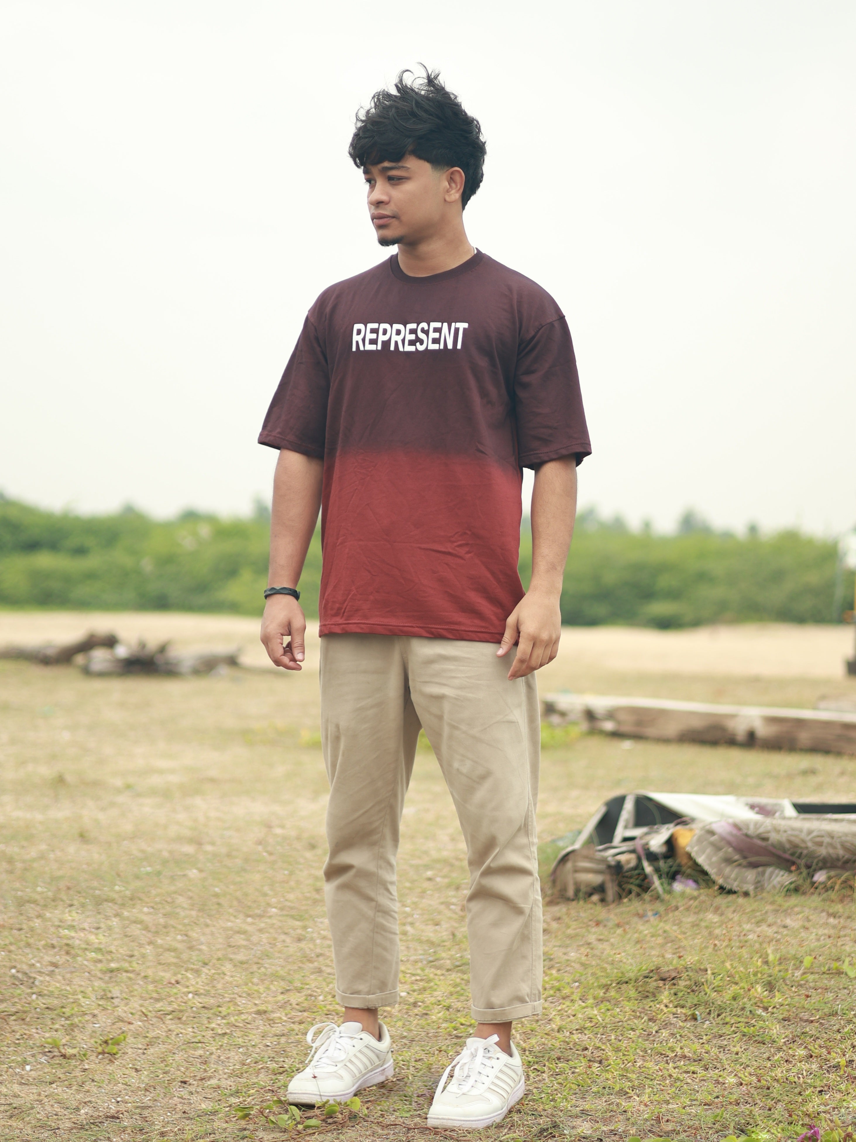 REPRESENT - Two Tone - Dark Brown