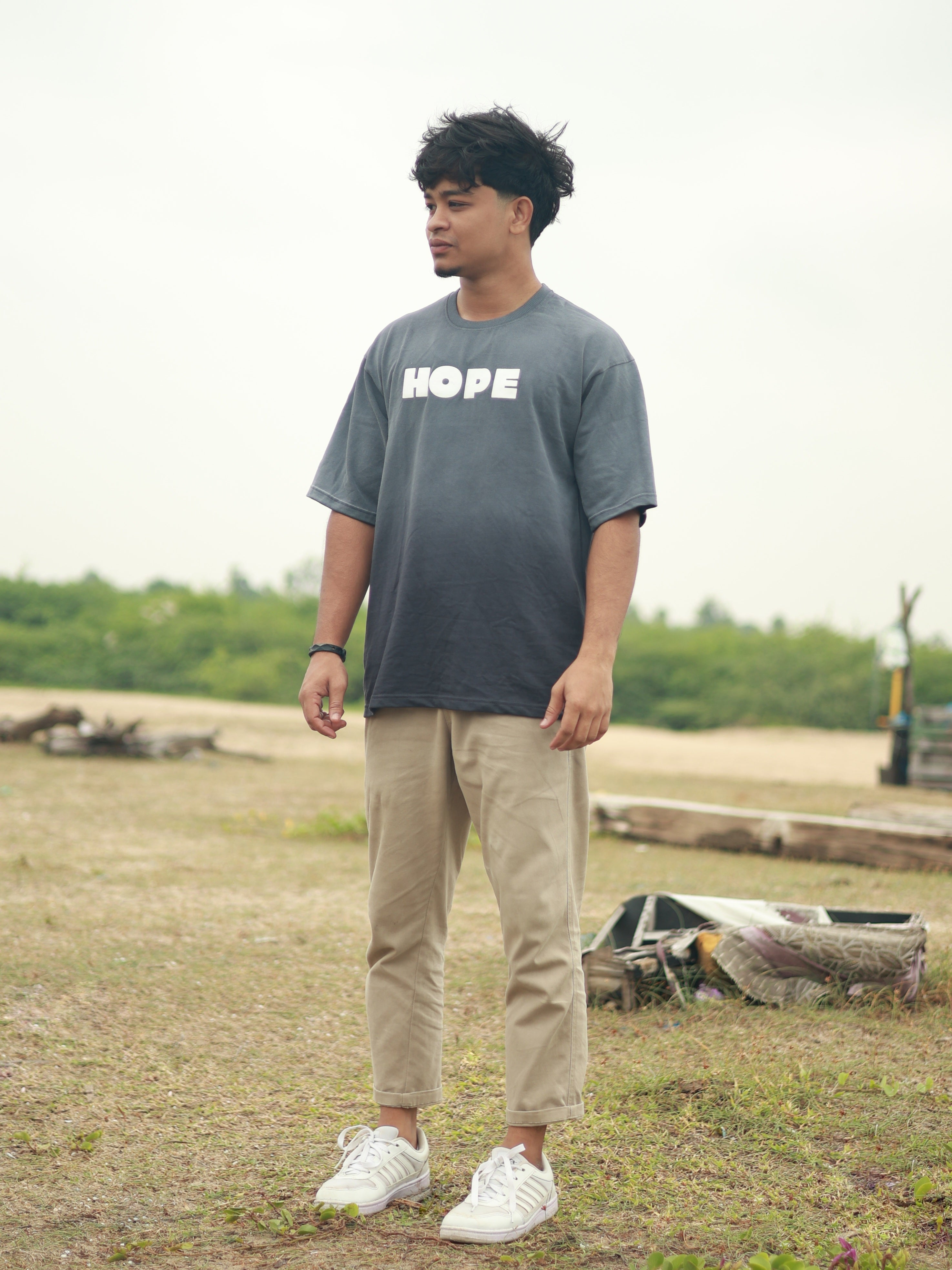 HOPE - Two tone - Grey
