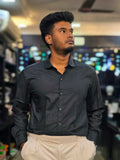 Formal Liquid Shirt - Dark Green