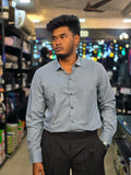 Formal Liquid Shirt- Lite Green