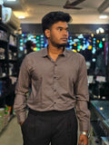 Formal Liquid Shirt - Sand